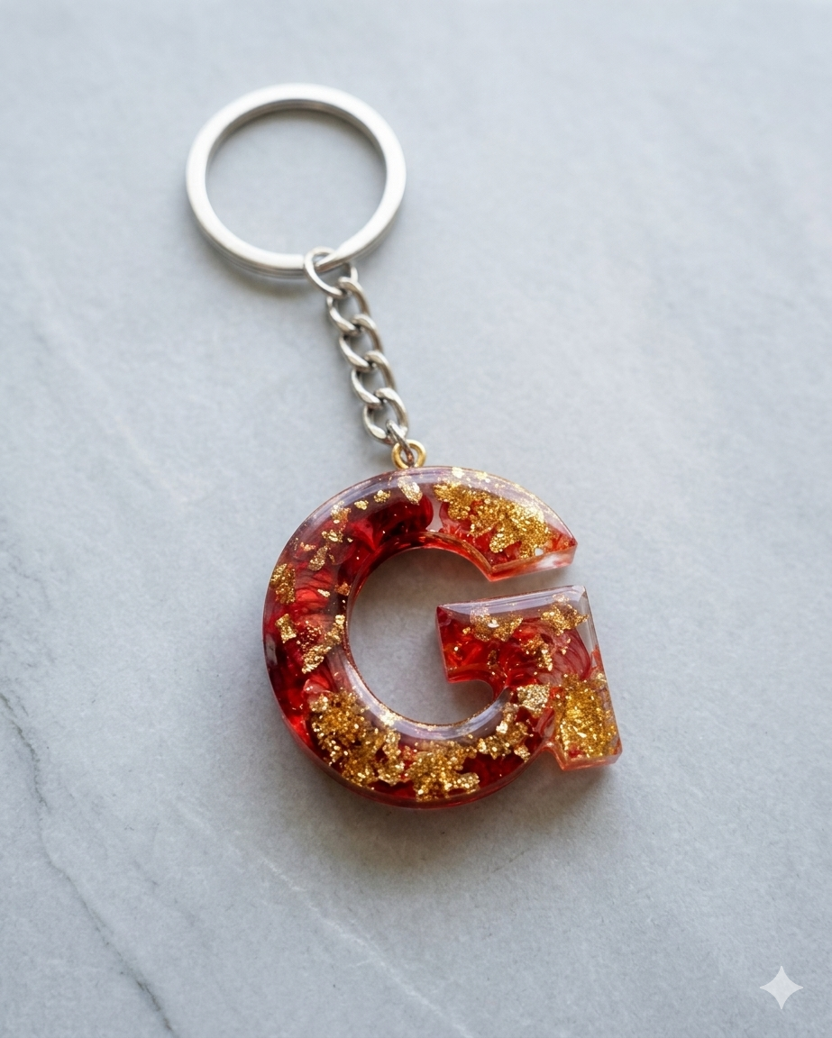 Blood alphabet with Gold